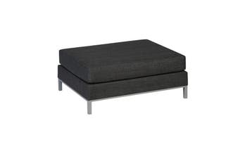 Exotan Casablanca footstool black |, Nieuw