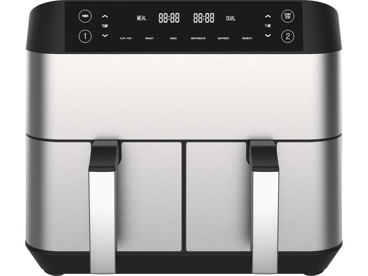 Niceey Dubbele Airfryer XXL - Twee Kookvakken - Dubbele, Elektronische apparatuur, Airfryers, Nieuw, Verzenden