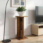 vidaXL Plantenstand 2 pcs Oudhout 25 x 25,5 x 60,5 cm, Verzenden, Nieuw