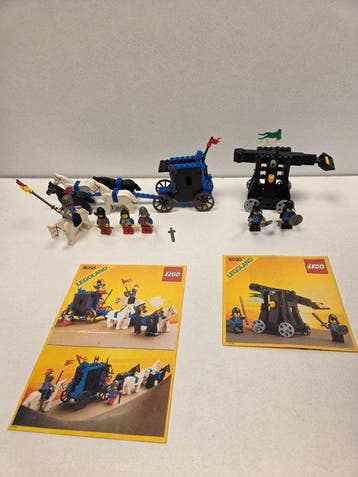 Lego Set - Castle, Legoland - LEGO Prisoner Convoy 6055+LEGO