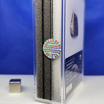 -Endcut- Authentiek LUNAR METEORITE. NIEUW!! BECHAR 007