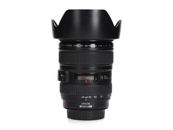 Canon EF 24-105mm f/4 L IS USM - Zoomlens - 1 jaar garantie, Ophalen of Verzenden