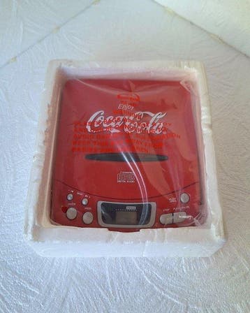 Coca-Cola - Portable Slim Size Cd-speler, TV, Hi-fi & Vidéo