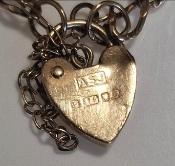 Zonder minimumprijs - Armband - 9 kt. Geel goud