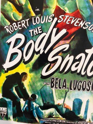 Bela Lugosi. - Set 2: The Body Snatcher / The Invisible Man.