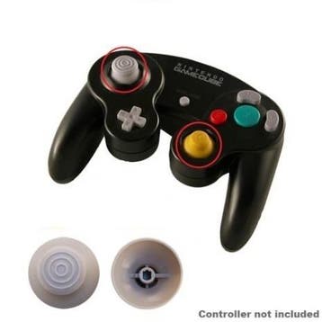Gamecube Replacement Analog Cap (Grey), Verzenden