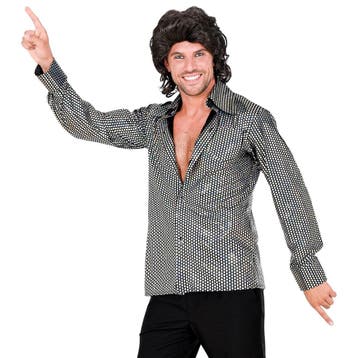 Disco 70S Overhemd Heren, Kleding | Heren, Verzenden, Nieuw