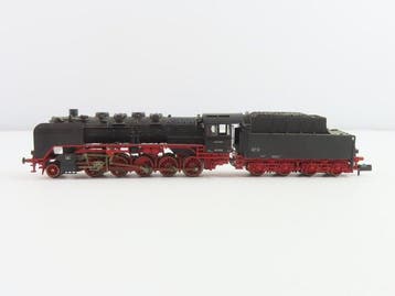 Fleischmann N - 7180 - Stoomlocomotief met tender (1) - BR50, Nieuw