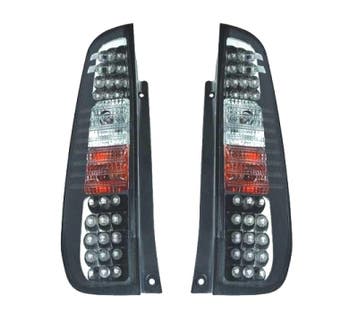 FEUX ARRIÈRE FORD FIESTA 02-08 LED FOND NOIR, Verzenden