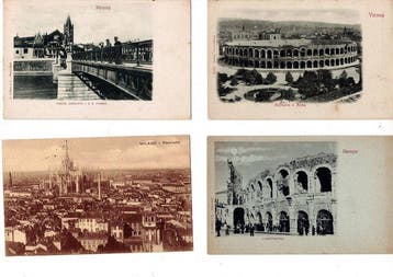 Italie, France, Espagne, Pays-Bas, Royaume-Uni, Grèce,, Gelopen
