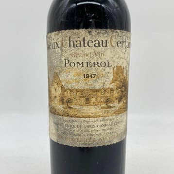 1947 Vieux Chateau Certan - Pomerol - 1 Fles (0,75 liter), Collections
