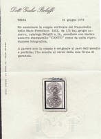 Italiaanse oude staten - Pauselijke Staat 1852 - Midden baj, Postzegels en Munten, Gestempeld