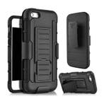 iPhone 8 Plus Future Armor Hard Case Cover Cas Hoesje Zwart, Verzenden