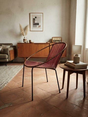Fauteuil - Spaghetti - Metaal, Plastic