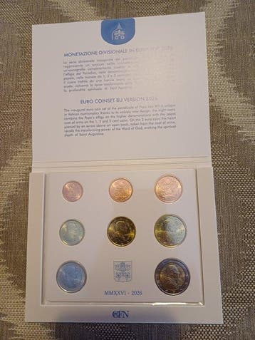 Vaticaan. Year Set (BU) 2026 (Zonder minimumprijs)
