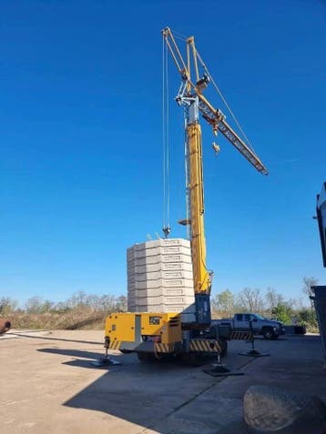 Liebherr TTR32 - torenkraan / snelmontagekraan / rupskraan., Zakelijke goederen, Hijswerktuig
