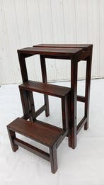 Escalier de cuisine - Bois - Échelle de cuisine pliante
