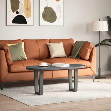 vidaXL Salontafelpoten 2 st V-vormig 28x(42-43,3) cm staal, Verzenden, Nieuw