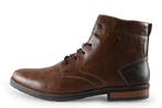 Rieker Veterboots in maat 45 Bruin, Bruin, Verzenden, Boots, Zo goed als nieuw