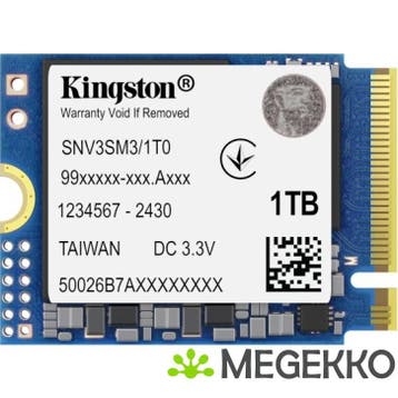 Kingston SSD NV3 1TB 2230, Informatique & Logiciels, Verzenden