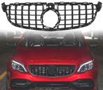 CALANDRE MERCEDES W205 15-17 LOOK AMG GT CAMÉRA NOIR BRILLAN, Verzenden