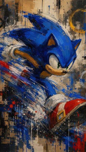 Alberto Ricardo (XXI) - Díptico Gamer: Sonic y Crash