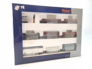 Roco H0 - 67128 - Ensemble de wagons de marchandises pour, Nieuw