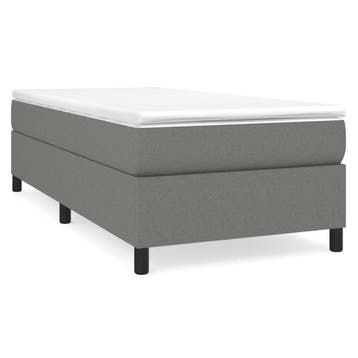 Bedframe 100x200 grijs -34% | Retour deal, Eenpersoons, Verzenden, Zo goed als nieuw, 200 cm