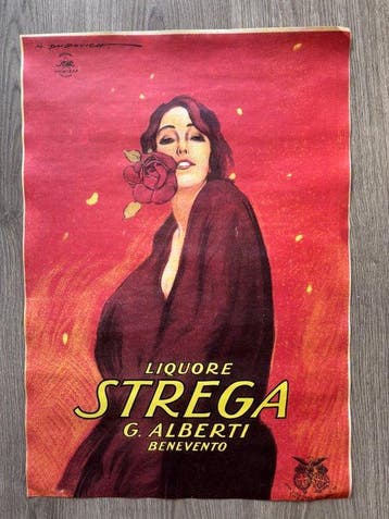 Marcello Dudovich - Liquore Strega G. Alberti Benevento –