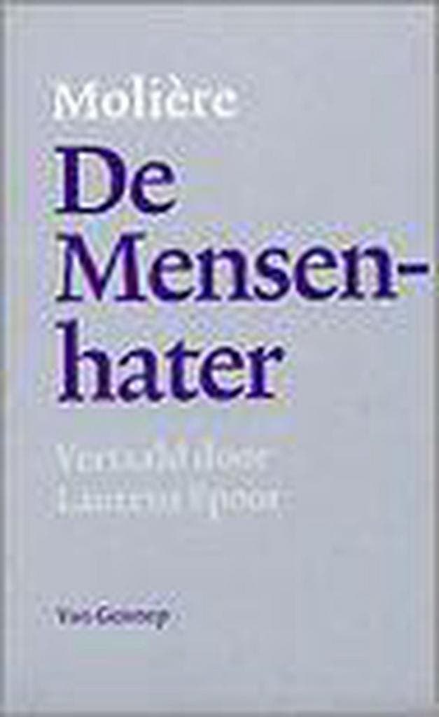 Mensenhater (spoor) 9789055152964 Moliere, Boeken, Romans, Zo goed als nieuw, Verzenden