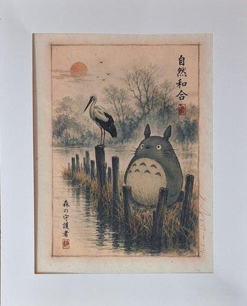 Emma Wildfang - Totoro - Series -Anime Ukiyo – Legends in