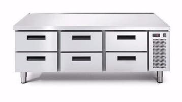 Afinox vrieswerkbank Linear Snack703BT/I 2C | Met werkblad, Verzenden