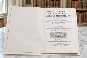 Giorgi - Interpretatio Veteris Monumenti in Agro Lanuvino -