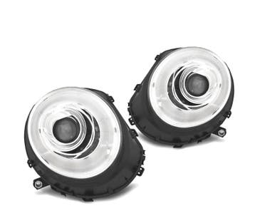 Phares Pour Mini Cooper R56 R57 06-10 Tube Light Fond Chromé, Auto-onderdelen, Verlichting, Verzenden, Nieuw