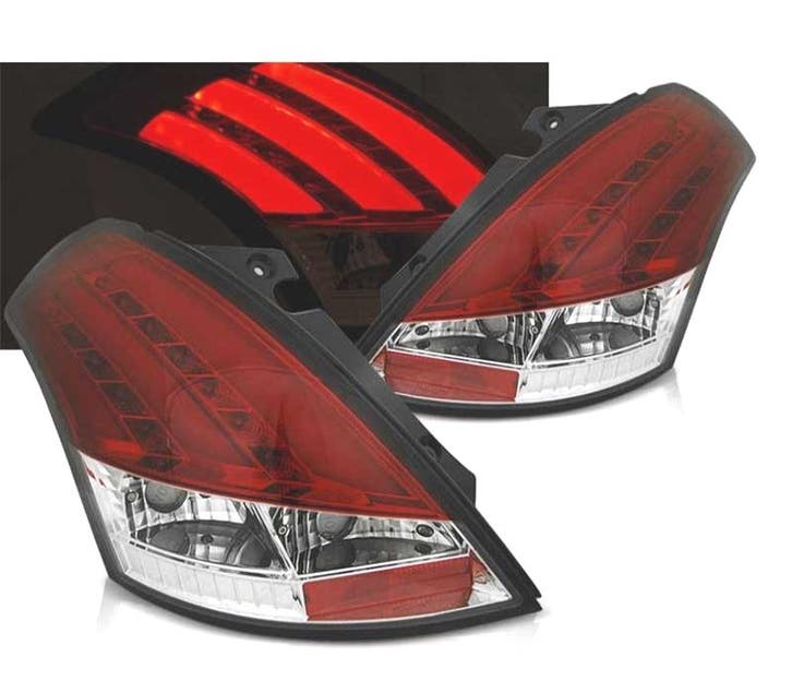 Feux Arrière Pour Suzuki Swift V 10-17 New Led Bar Rouge Cla, Autos : Pièces & Accessoires, Éclairage, Envoi