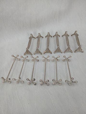 Porte couteau (12) - Chrome - installateurs de stands pour