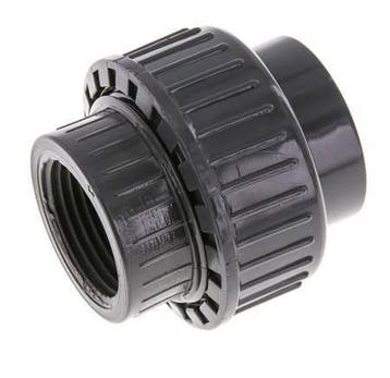 Raccord union en PVC Douille femelle 32mm x femelle Rp 1, Verzenden