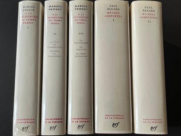 Marcel Proust; Paul Éluard - Bibliothèque de la Pléiade – 5