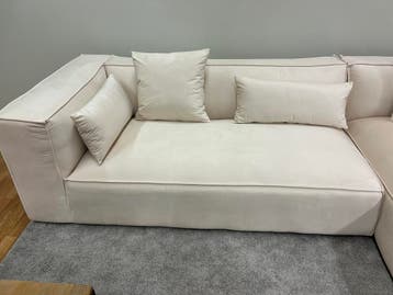 Overstock Deal SofaCycle - Velouren Hoekzetel, Maison & Meubles, Canapés | Sofas & Chaises Longues, Ophalen of Verzenden