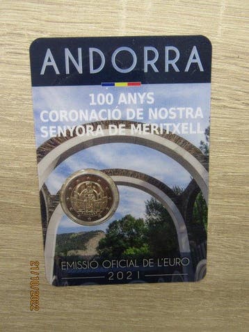 Andorra. 2 Euro 2021 Cuidem la Nostra Gent Gran +
