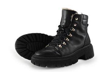 Manfield Veterboots in maat 37 Zwart, Verzenden, Zwart, Overige typen, Manfield