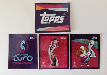 2025 Topps Euro Women Switzerland 2025 - Starterpack + 3
