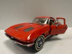 Franklin Mint 1:24 - Modelauto - 1963 - Corvette Sting Ray, Hobby en Vrije tijd, Nieuw