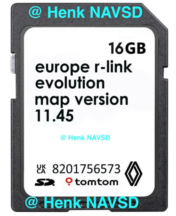 Renault R-Link SD kaart 11.45 Europa update 2025-2026, Informatique & Logiciels, Logiciel Navigation, Enlèvement ou Envoi