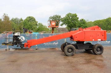 Veiling: Telescoophoogwerker Aichi SP18A Diesel 20m 2002, Ophalen