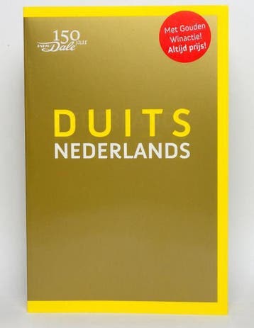 Van Dale pocketwoordenboek Duits-Nederlands / Van Dale, Boeken, Verzenden, Gelezen, Nederlands