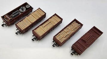 Roco N - 2311 - Wagon de marchandises pour trains miniatures, Nieuw