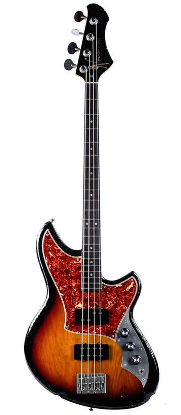 Novo Ivorus Bass 3 Tone Burst Light Aged, Muziek en Instrumenten, Verzenden, Nieuw