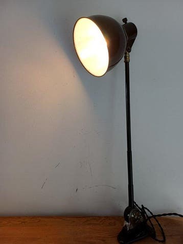 SIS - SIS - Wandlamp - Emaille, Staal - Lamp SIS, Antiek en Kunst