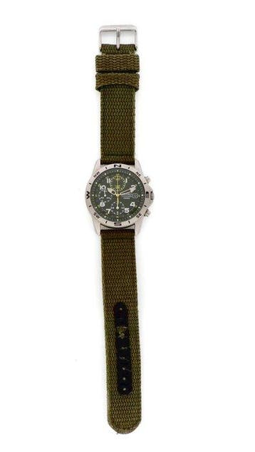 Seiko - Military Chronograph 100M - Zonder minimumprijs -
